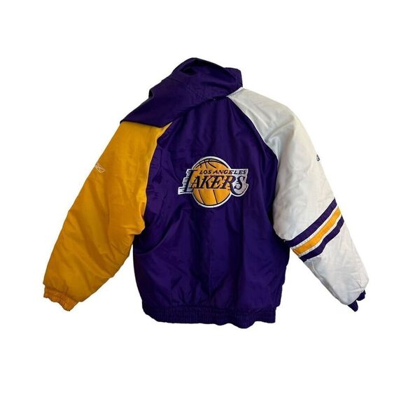 Reebok Lakers Windbreaker Vintage Los Angeles Lakers Reebok Bomber